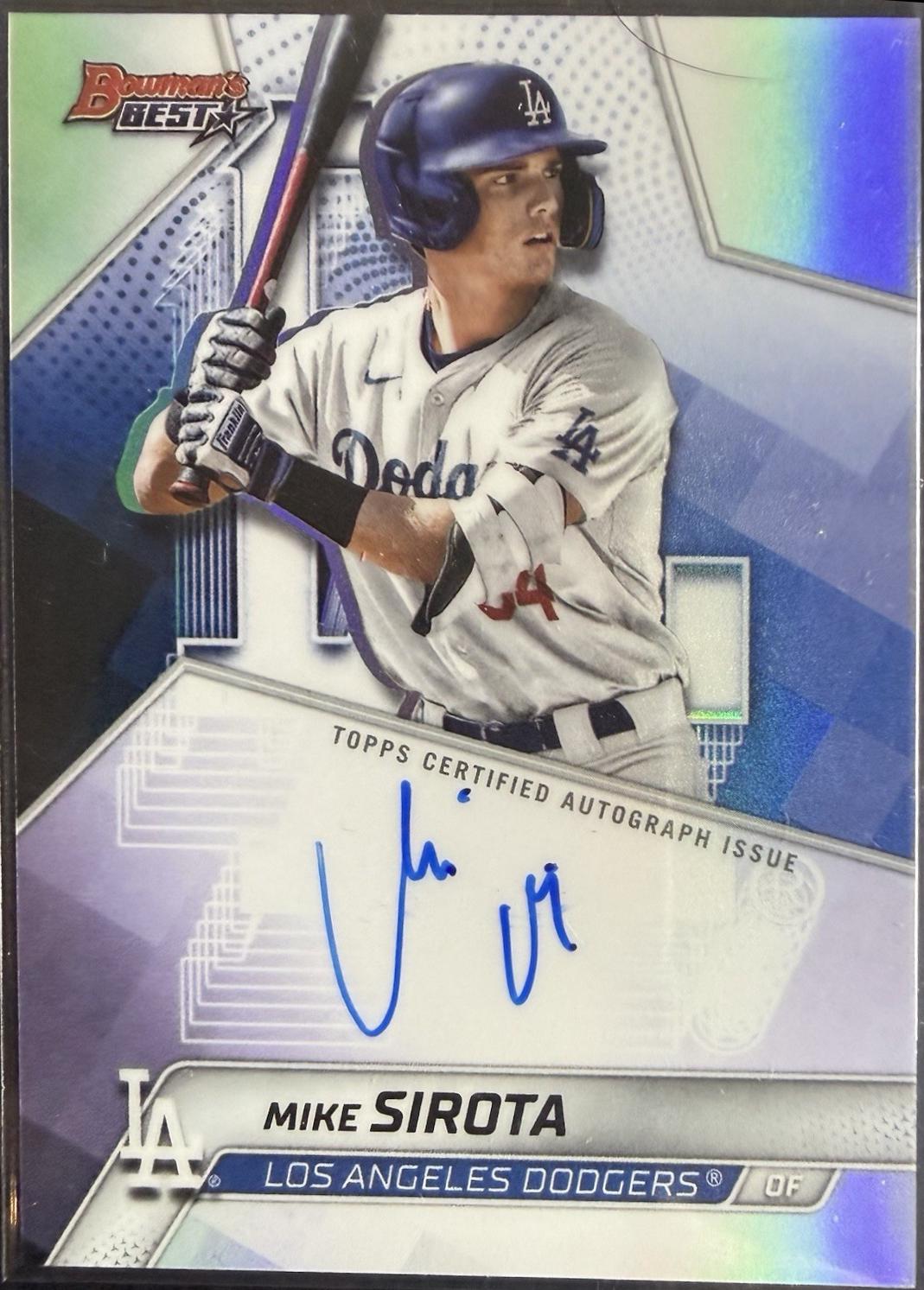 Mike Sirota [Refractor] #B25-MSI