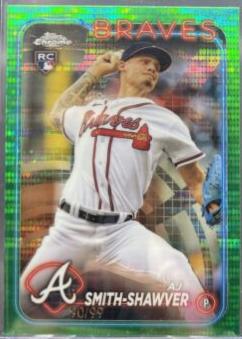 AJ Smith-Shawver [Sonar Green Refractor] #19