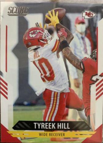 Tyreek Hill #2 2021 Panini Score Football