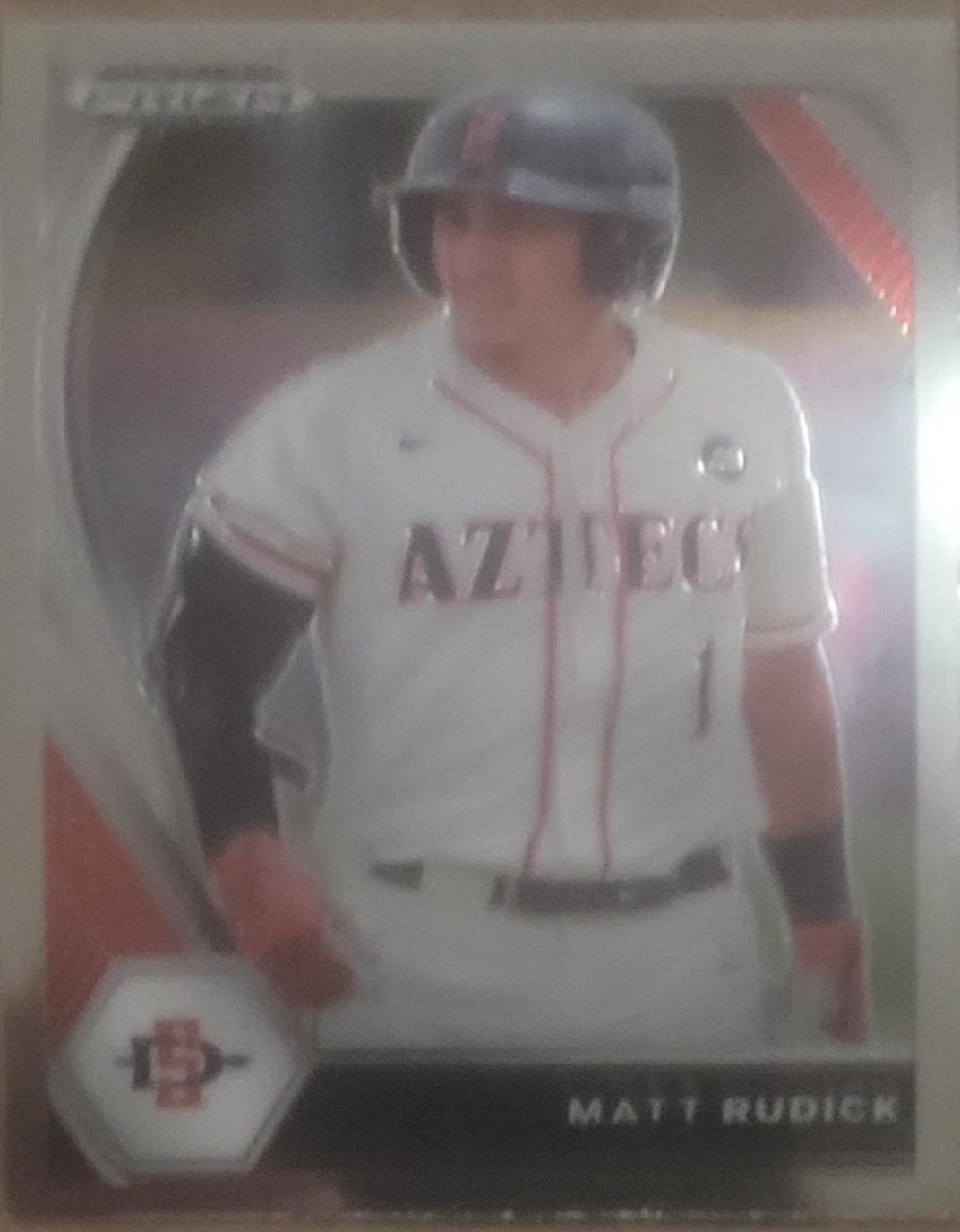 Matt Rudick #PDP216 2021 Panini Prizm Draft Picks Baseball