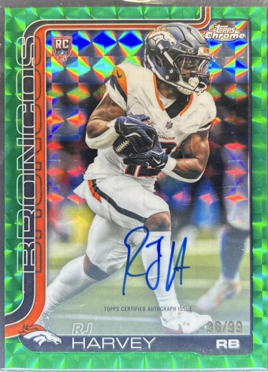 RJ Harvey [Green Geometric Refractor] #RA-RH