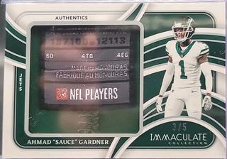 Ahmad Sauce Gardner