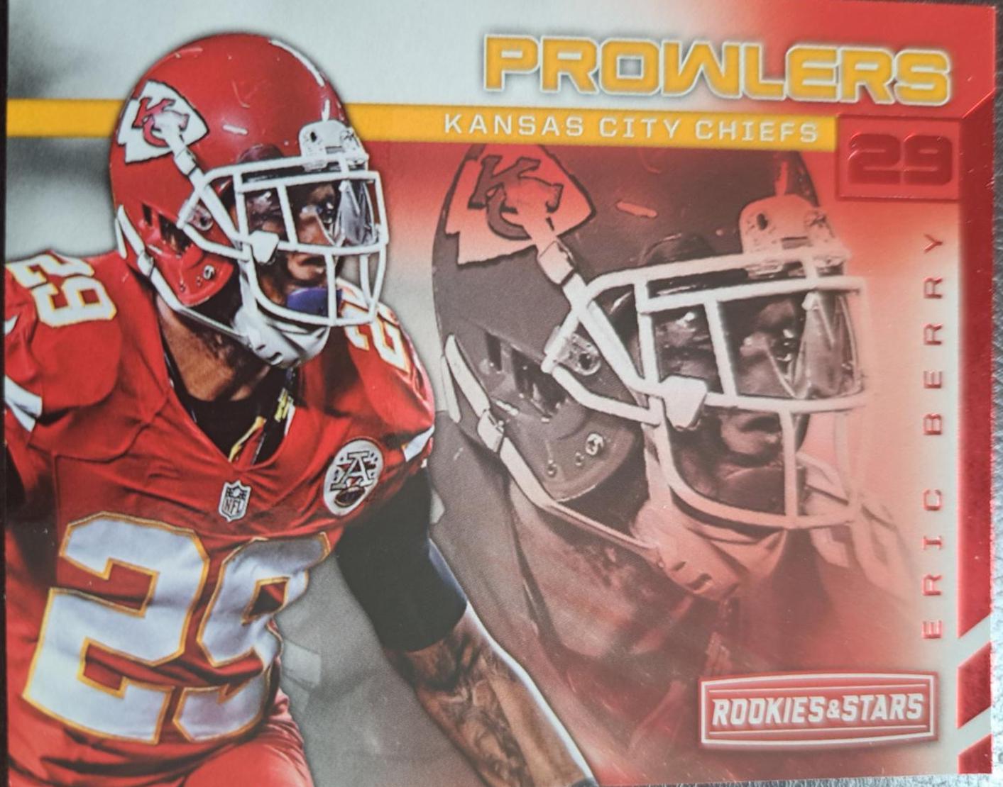 Eric Berry #10 Football Cards 2017 Panini Rookies & Stars Prowlers