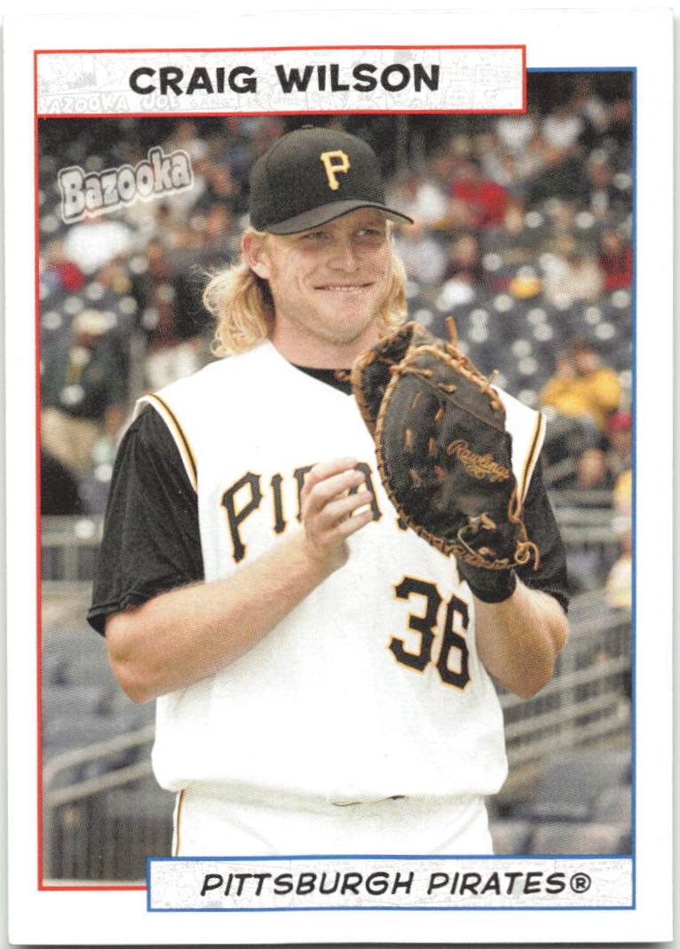 Craig Wilson #17 Baseball Cards 2005 Bazooka