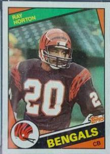 Ray Horton #41 Football Cards 1984 Topps