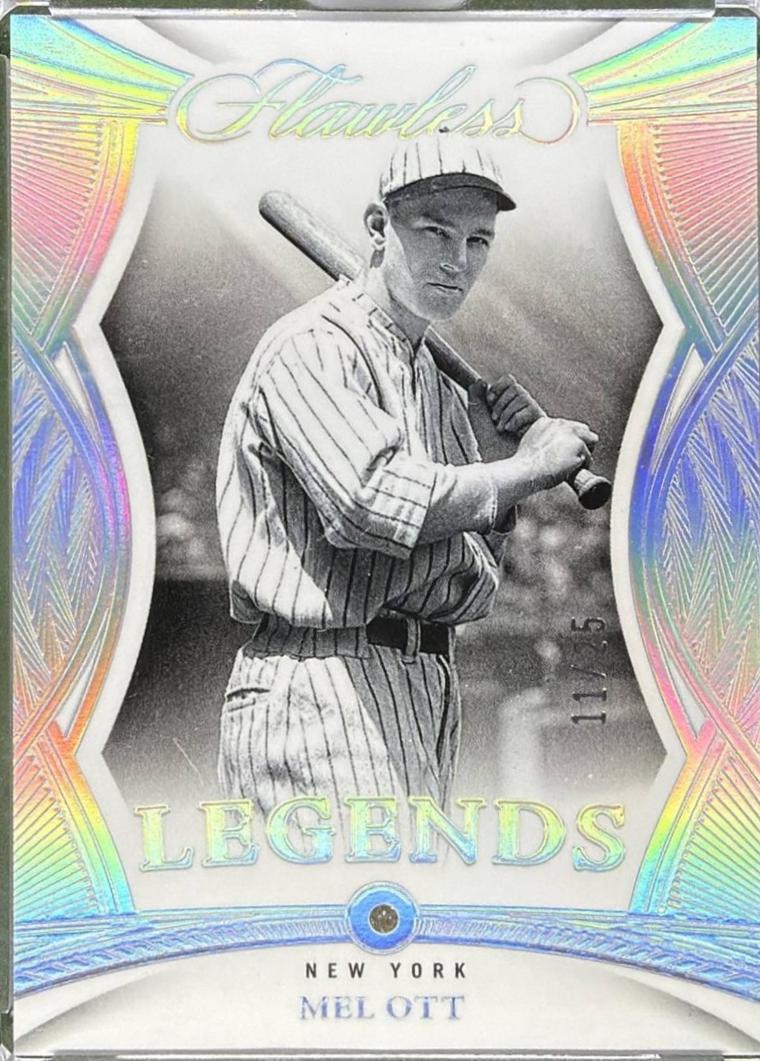 Mel Ott #78 2025 Panini Flawless Baseball