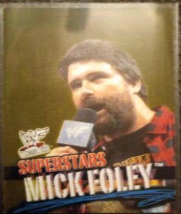 Mick Foley #14 Wrestling Cards 2001 Fleer WWF Wrestlemania