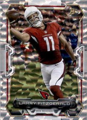 Larry Fitzgerald #2 Football Cards 2015 Bowman