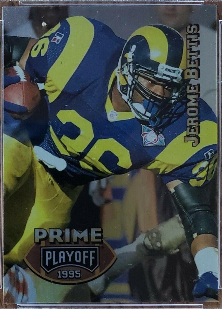Jerome Bettis #6 Football Cards 1995 Playoff Prime