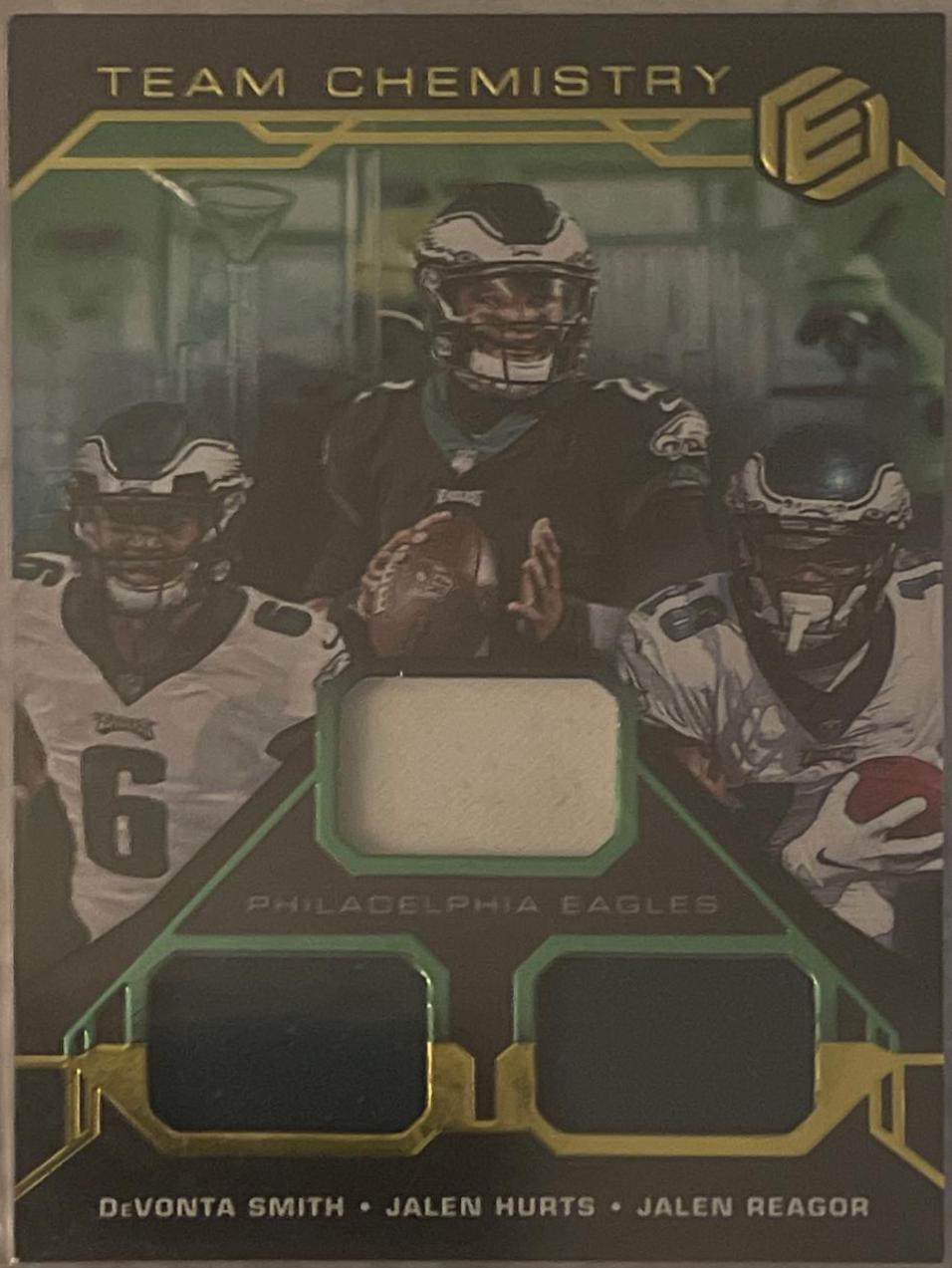 Philadelphia Eagles #TC-PHI Football Cards 2021 Panini Elements Team Chemistry