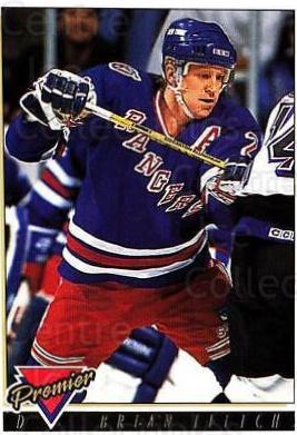 Brian Leetch #25 Hockey Cards 1993 Topps Premier