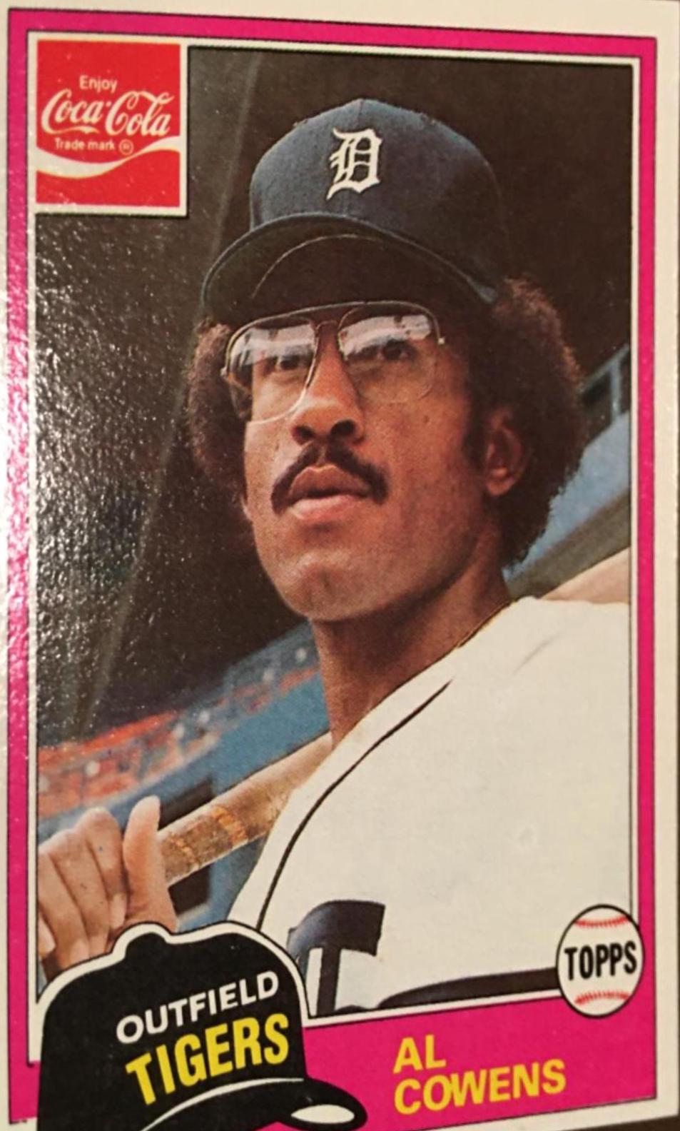 Al Cowens #2 Baseball Cards 1981 Coca Cola