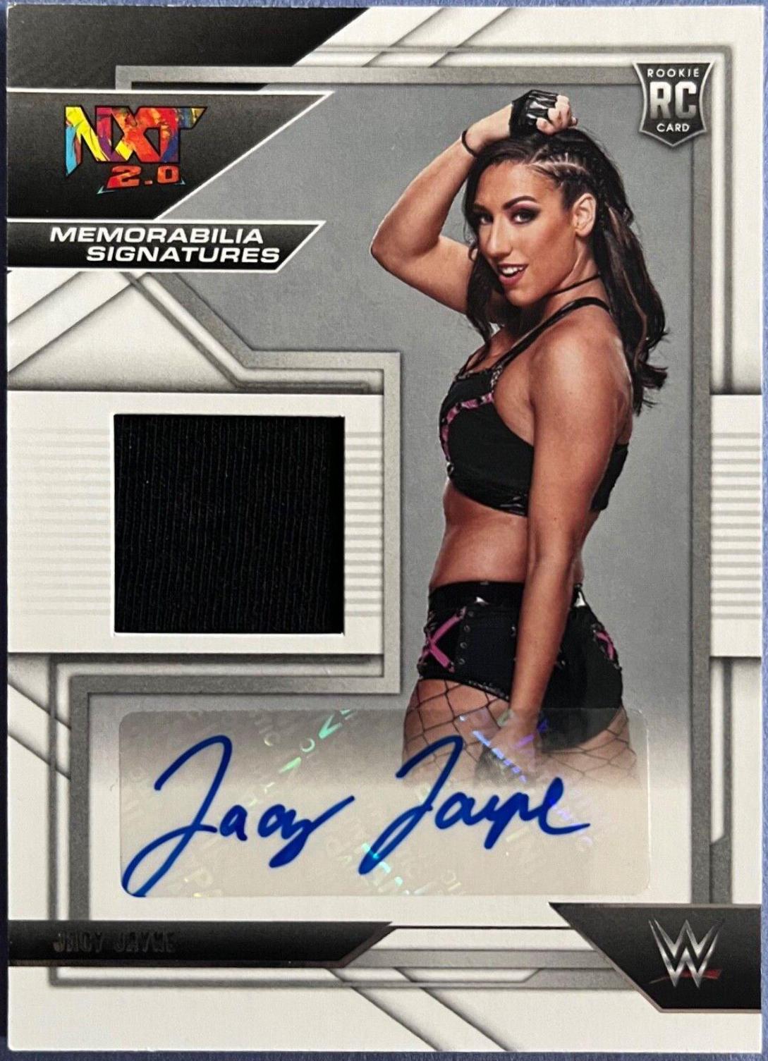 Jacy Jayne #MS-JJN Wrestling Cards 2022 Panini NXT WWE Memorabilia Signatures