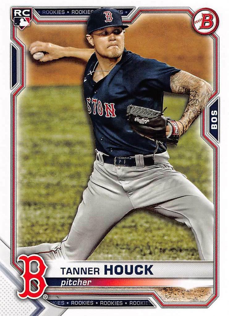 Tanner Houck #21 Baseball Cards 2021 Bowman
