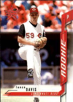 Lance Davis #103 2001 Leaf Rookies & Stars Baseball
