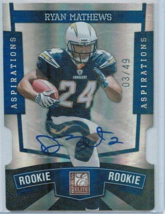 Ryan Mathews #130 2010 Panini Donruss Elite Football