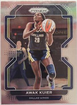 Awak Kuier #1 Basketball Cards 2022 Panini Prizm WNBA