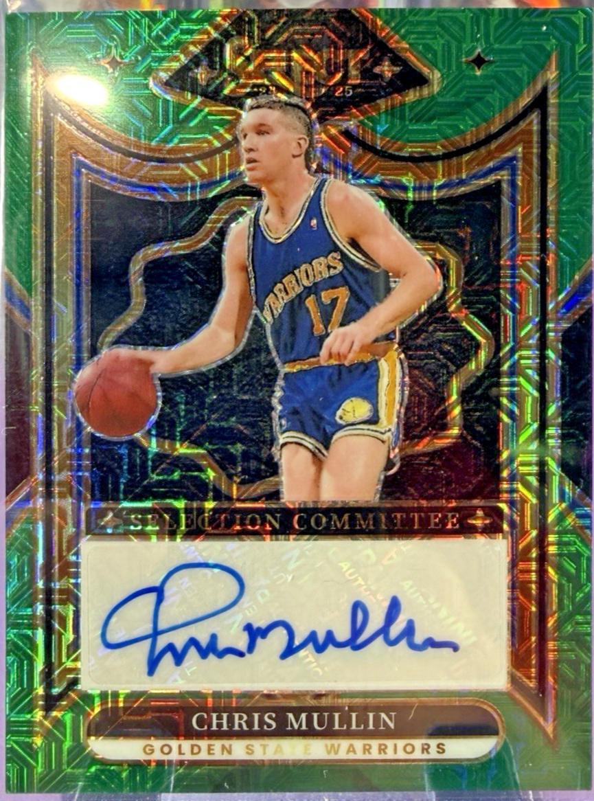 Chris Mullin #11 2024 Panini Select Selection Committee Signature Basketball