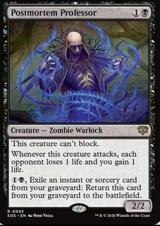 Postmortem Professor]