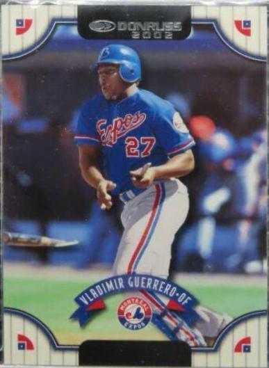 Vladimir Guerrero #18 Baseball Cards 2002 Donruss