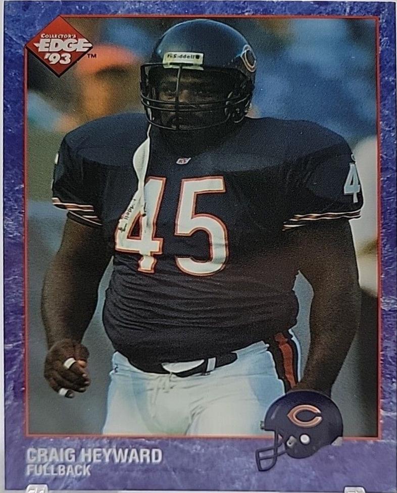 Craig Heyward #273 Football Cards 1993 Collector's Edge