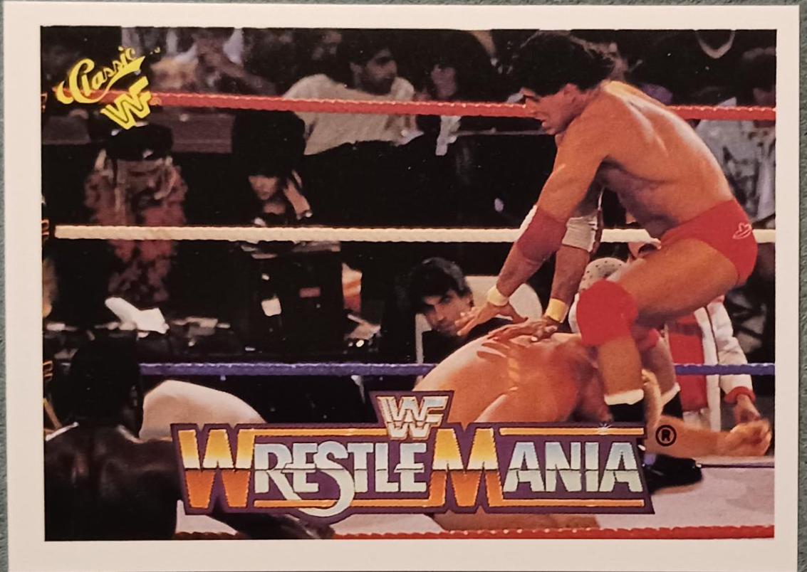 Tito Santana, Junk Yard Dog, Funk Brothers #9 Wrestling Cards 1990 Classic WWF The History of Wrestlemania
