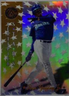 Ken Griffey Jr. [Mirror Gold] #136 Prices | 1997 Pinnacle