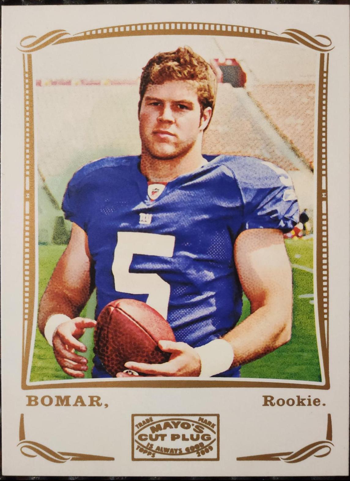 Rhett Bomar #223 Football Cards 2009 Topps Mayo