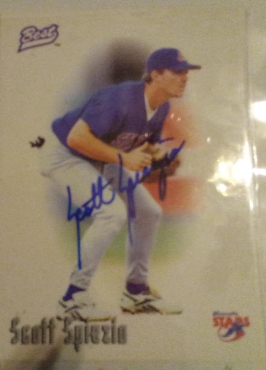 Scott Spiezio #No number Basketball Cards 1997 Bowman's Best Certified Autograph