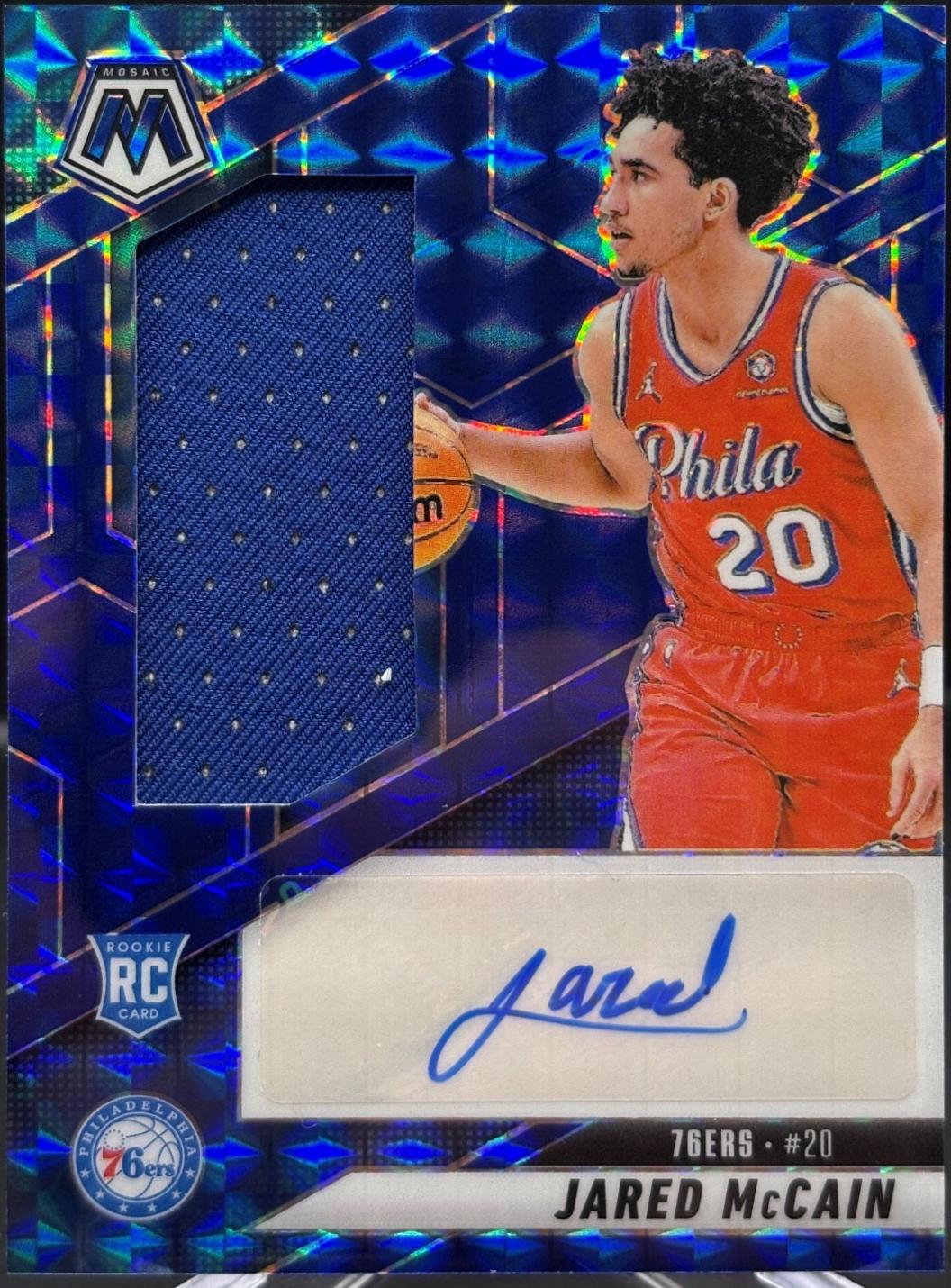 Jared McCain [Blue Prizm] #RJA-JAR