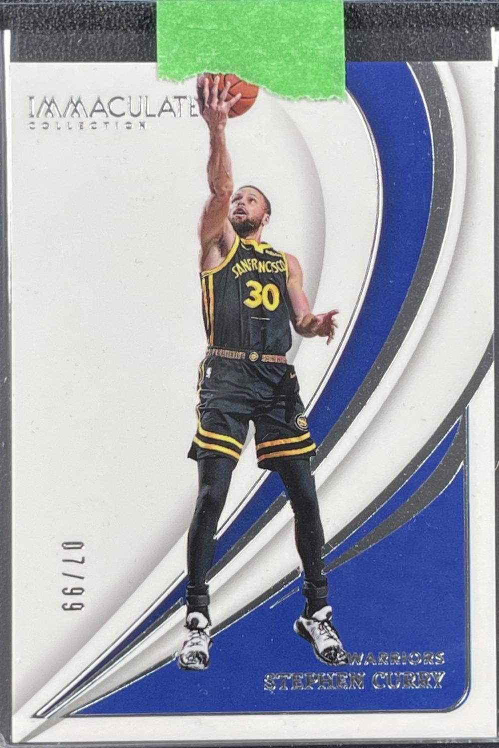 Stephen Curry #10 Basketball Cards 2023 Panini Immaculate