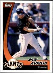 Rich Aurilia #6 Baseball Cards 2002 Topps Post Cereal Prices