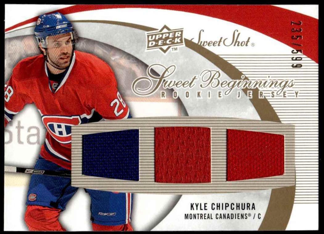 Kyle Chipchura #126 2007 Upper Deck Sweet Shot Hockey