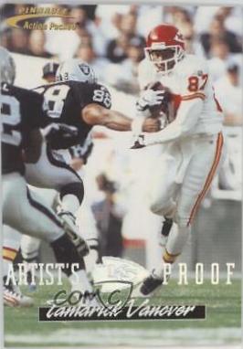 Tamarick Vanover #75 1996 Action Packed Football