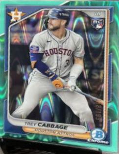 Trey Cabbage [Wave Refractor] #100