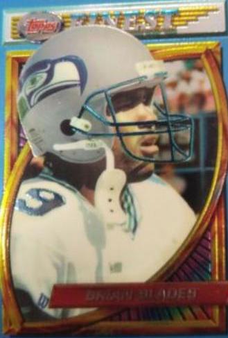 Brian Blades #10 Football Cards 1994 Topps Finest