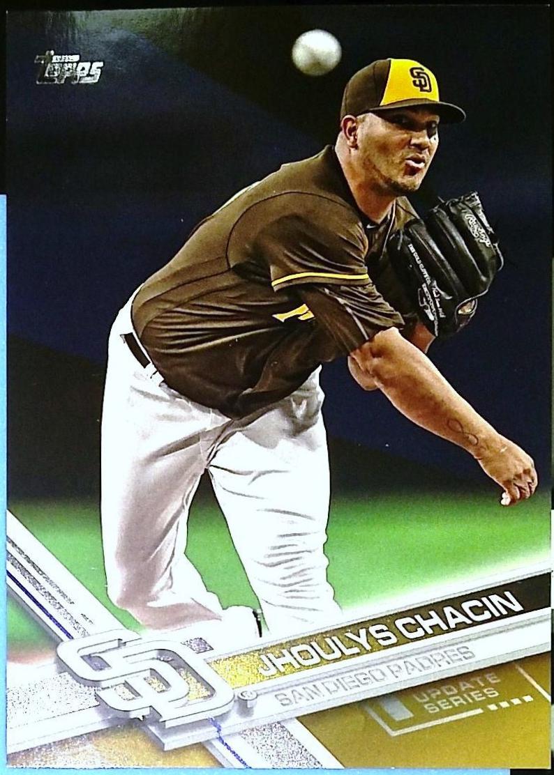 Jhoulys Chacin ##US267 Baseball Cards 2017 Topps