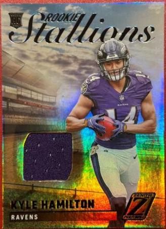 Kyle Hamilton #RS-KH Football Cards 2022 Panini Zenith Rookie Stallions
