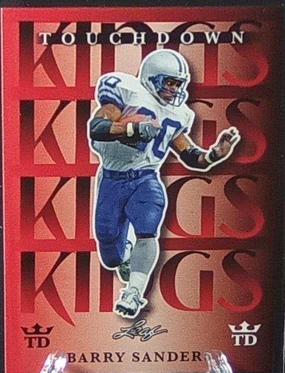 Barry Sanders [Red] #TDK-3