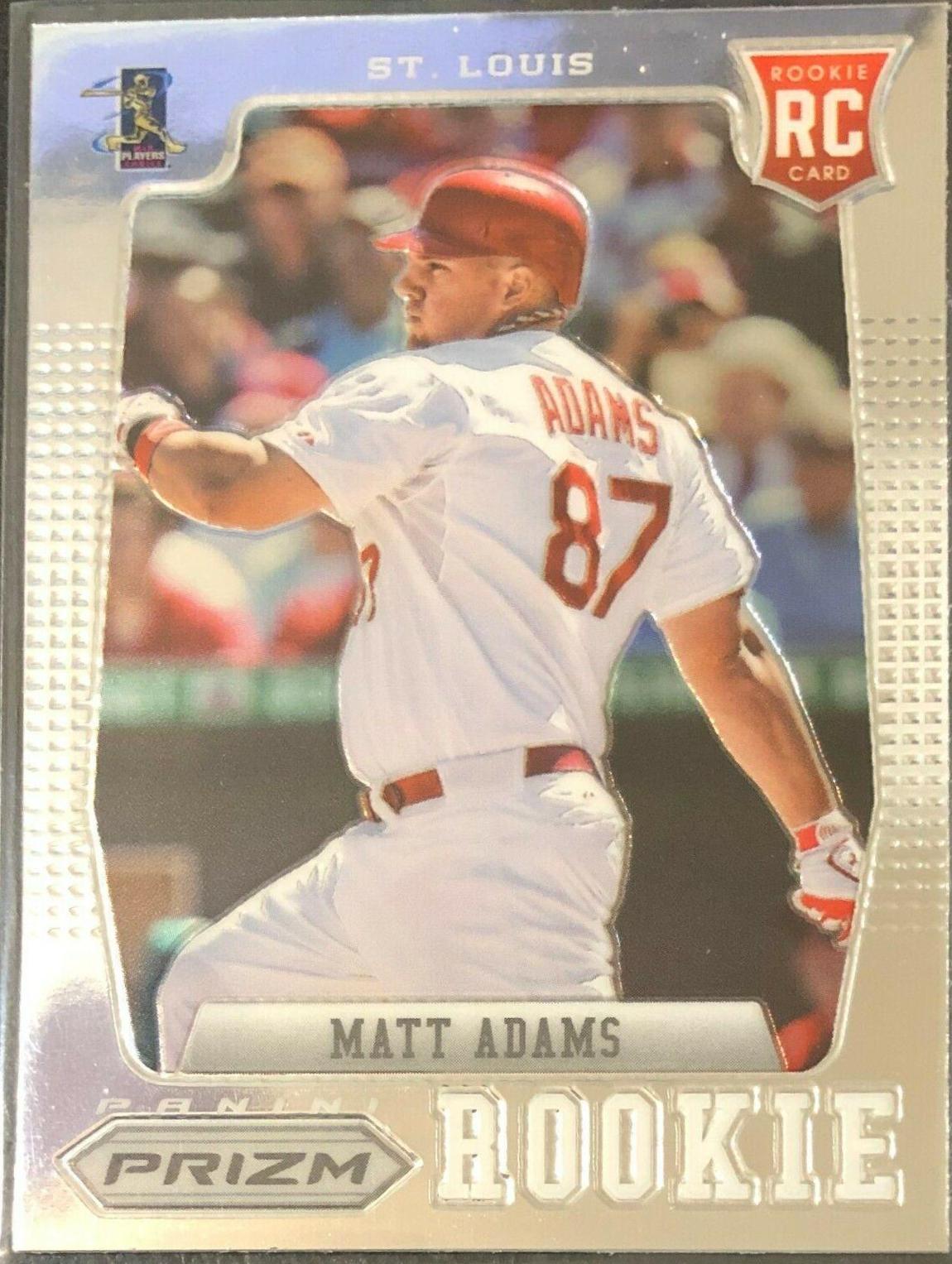 Matt Adams #186 Baseball Cards 2012 Panini Prizm