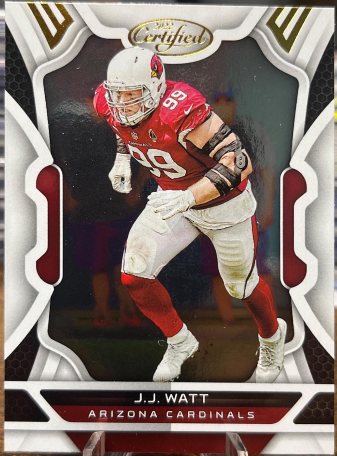 J. J. Watt #3 Football Cards 2022 Panini Certified