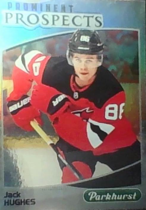 Jack Hughes #PP-1 Hockey Cards 2019 Parkhurst Prominent Prospects