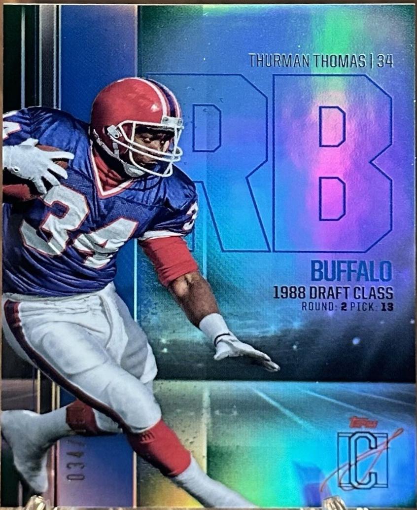 Thurman Thomas [Green] #BCV-5