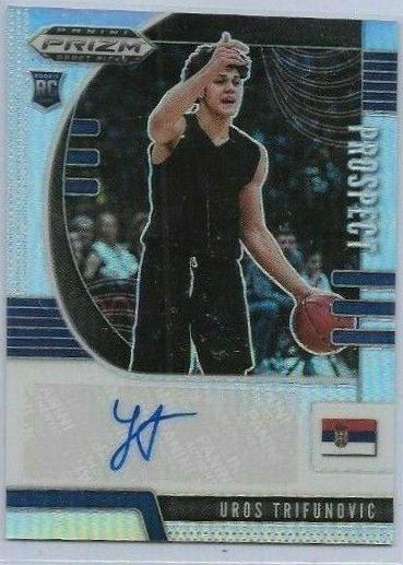 Uros Trifunovic #PA-UT 2020 Panini Prizm Draft Picks Basketball Prospect Autographs