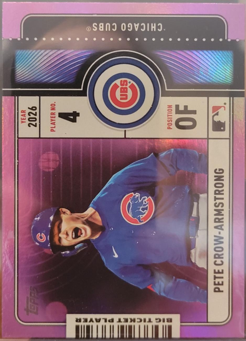 2026 Pete Crow-Armstrong [Pink Foil] #BTP-13