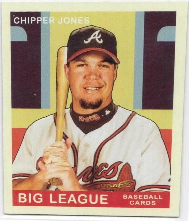 Chipper Jones #27 Baseball Cards 2007 Upper Deck Goudey