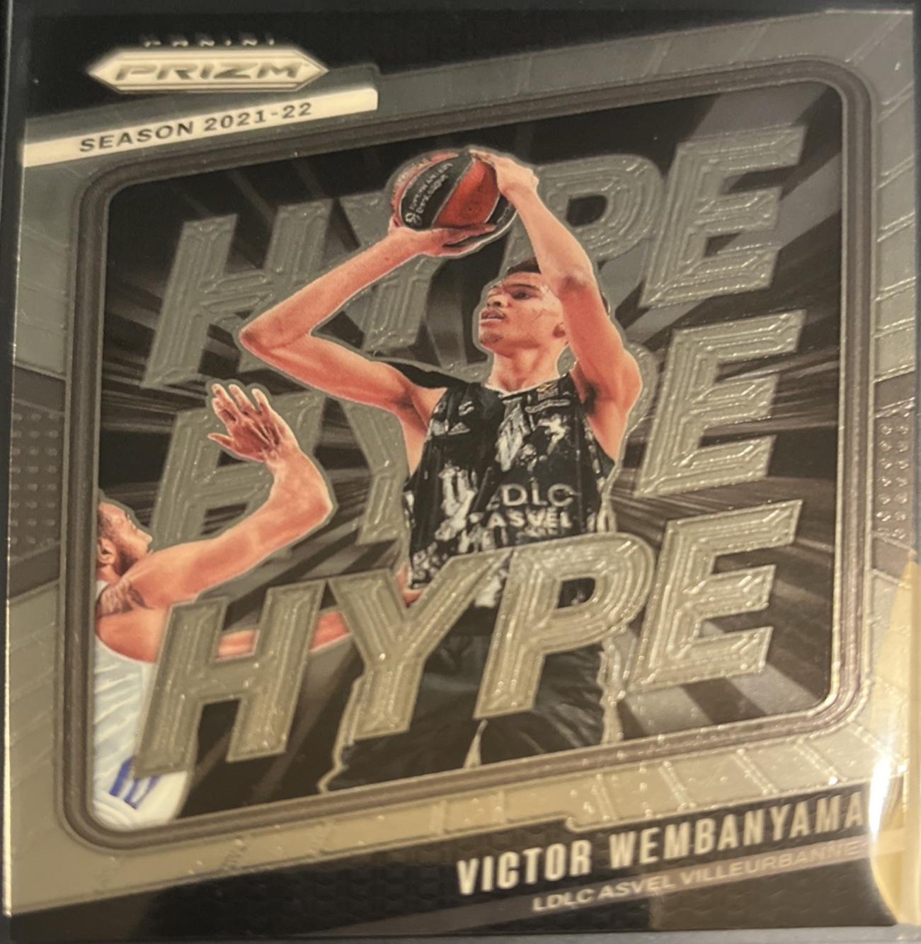 Victor Wembanyama #2 Basketball Cards 2024 Panini Prizm EuroLeague Hype