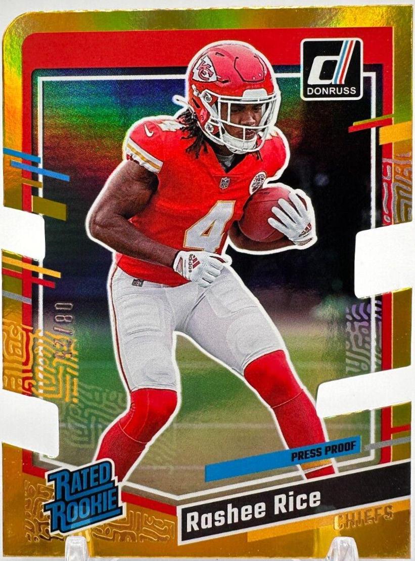 Rashee Rice [Press Proof Gold Die Cut] #350 Prices | 2023 Panini ...