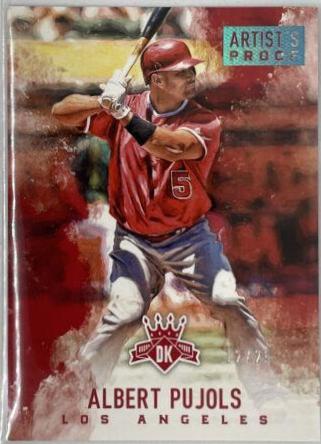 Albert Pujols [Framed Blue] #68