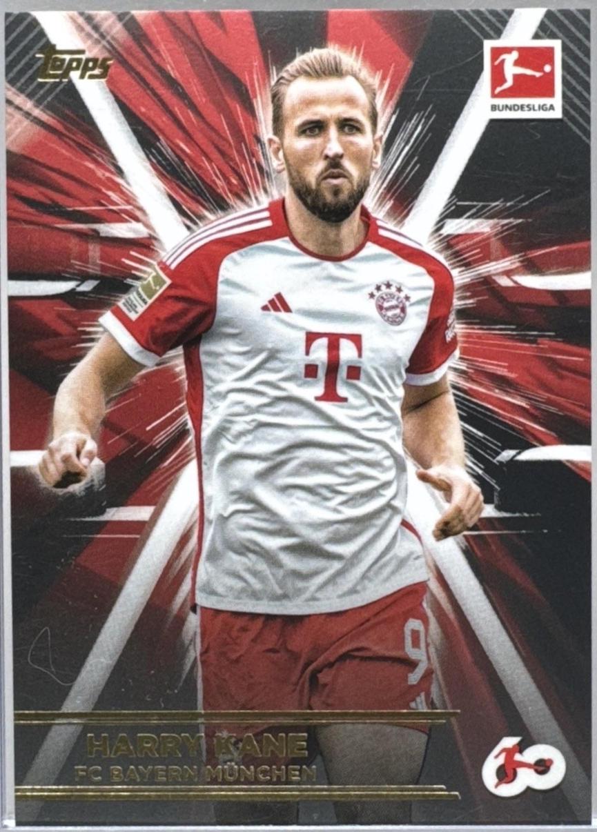Harry Kane #HT-2 2023 Topps Bundesliga Heroes Of Today Soccer